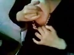 hijab girl flashing