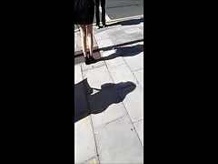 Candid Irish Girl Amazing Legs