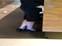 Candid Feet Shoeplay Legs Hotel Ladies some Nylons