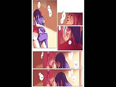 Sakura & Hinata - Lesbian Love Pussy Licking Orgasm