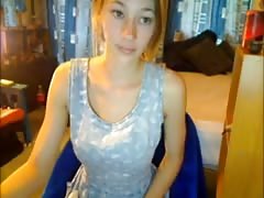 Cute teen on webcam