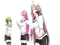 MMD IA Luka and Gumi Dance