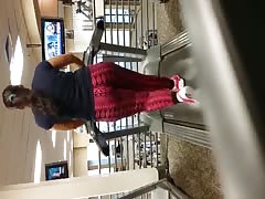 Treadmill booty slomo