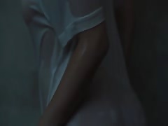 Kylie Jenner for W Magazine (Wet T-Shirt &amp; Hand Covers Boobs)