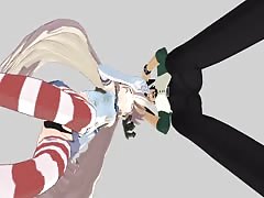 Ballbusting - 3D Hot Teen Shimakaze