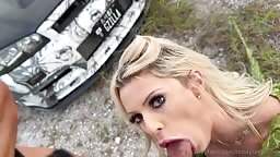 Mckala Noelle - Blonde Slut Picked Up And Fucked Roadside